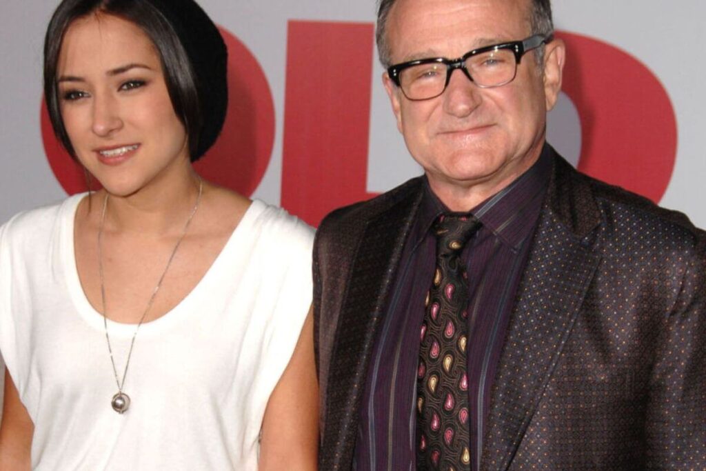 Zelda Williams et son défunt père Robin