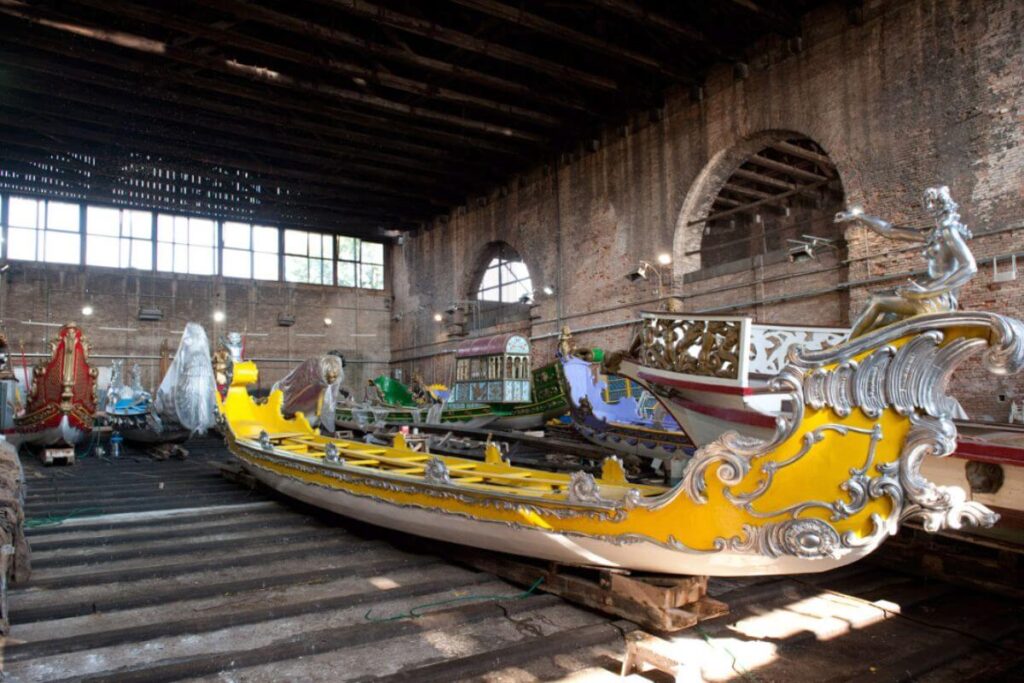 Bateaux de l'Arsenal de Venise