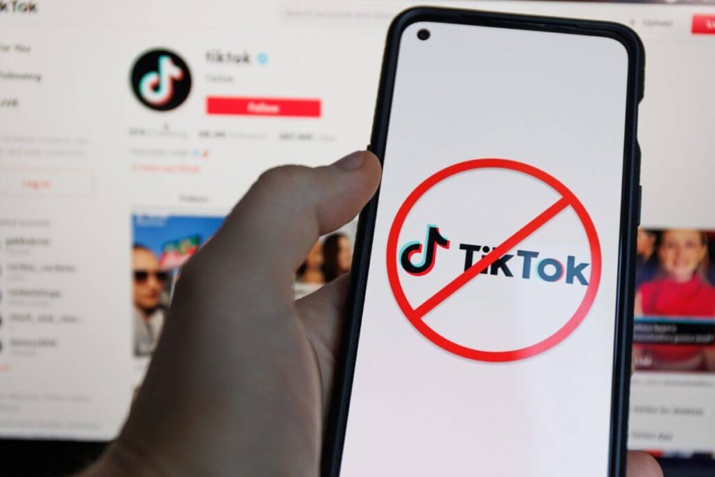 Raisons interdictions TikTok